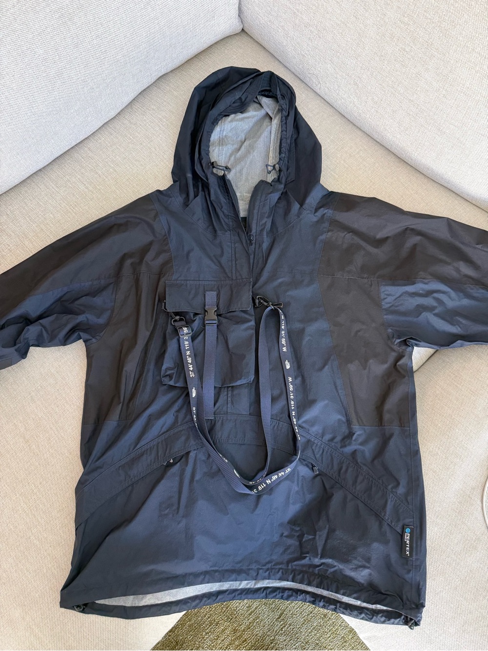 Black Series X Kazuki Kuraishi Light Anorak In Blue